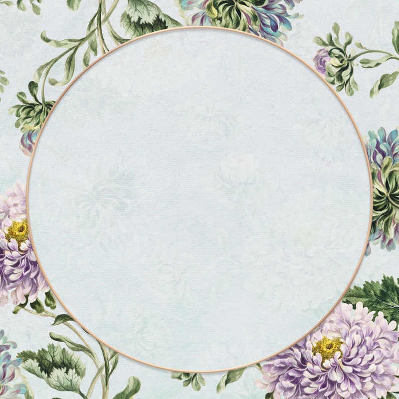 复古紫菀花架设计元素