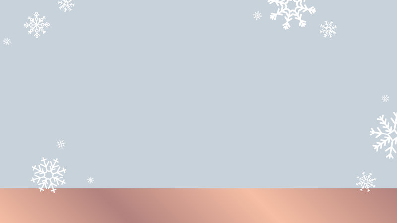 蓝色背景上的白色雪花图案