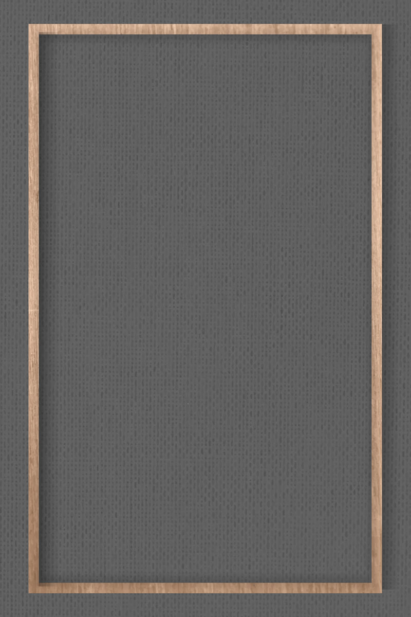 灰色织物纹理背景向量上的木制框架