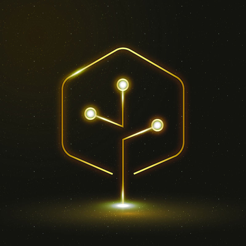 农业符号中的智能农业图标矢量物联网