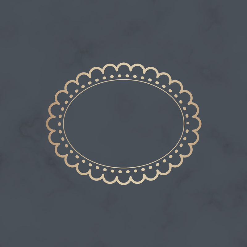 金色复古标签设计矢量