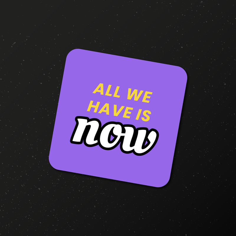 我们现在只有word彩色复古贴纸