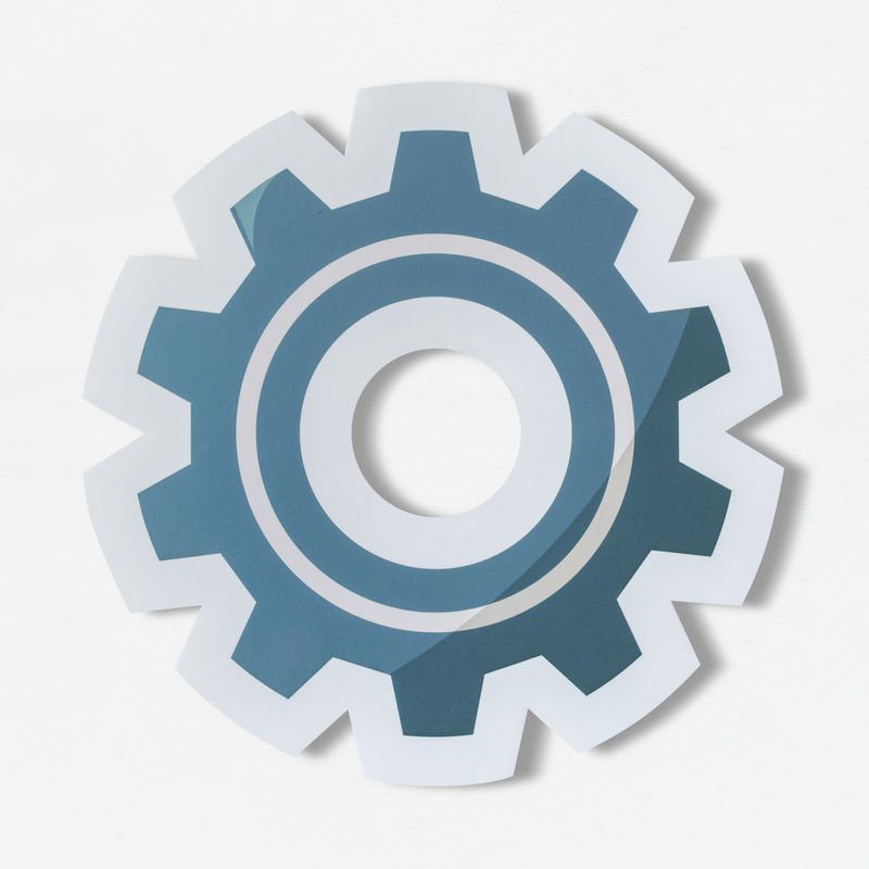 齿轮图标纸工艺