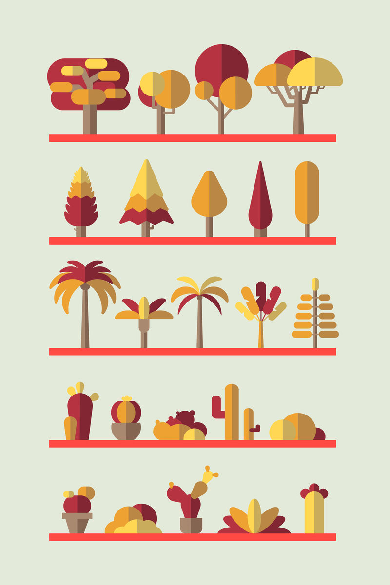 橙色植物采集载体