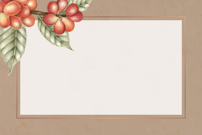 空白咖啡日背景设计向量