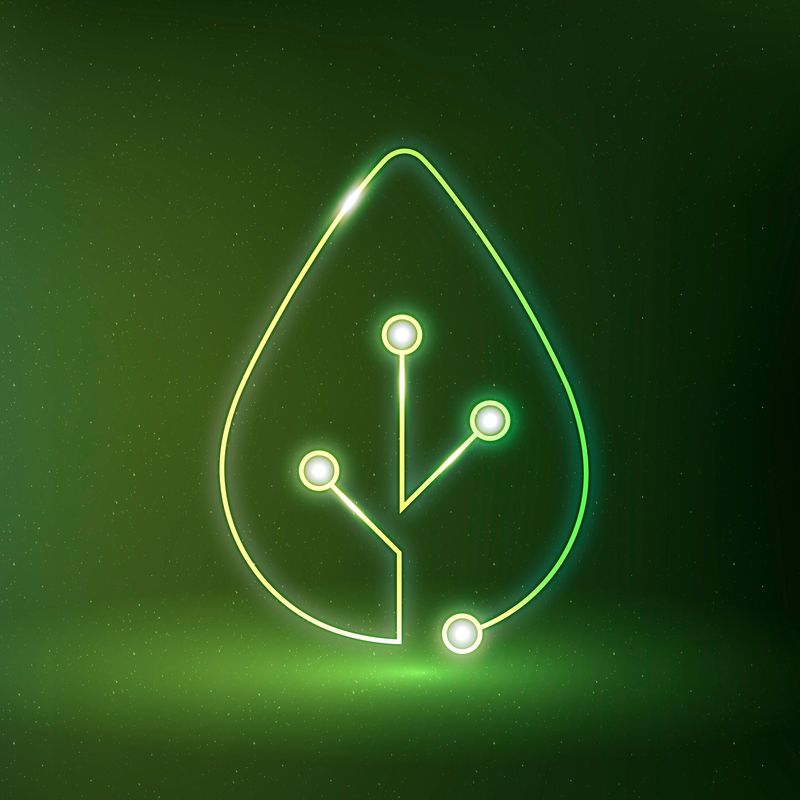 农业符号中的智能农业图标矢量物联网