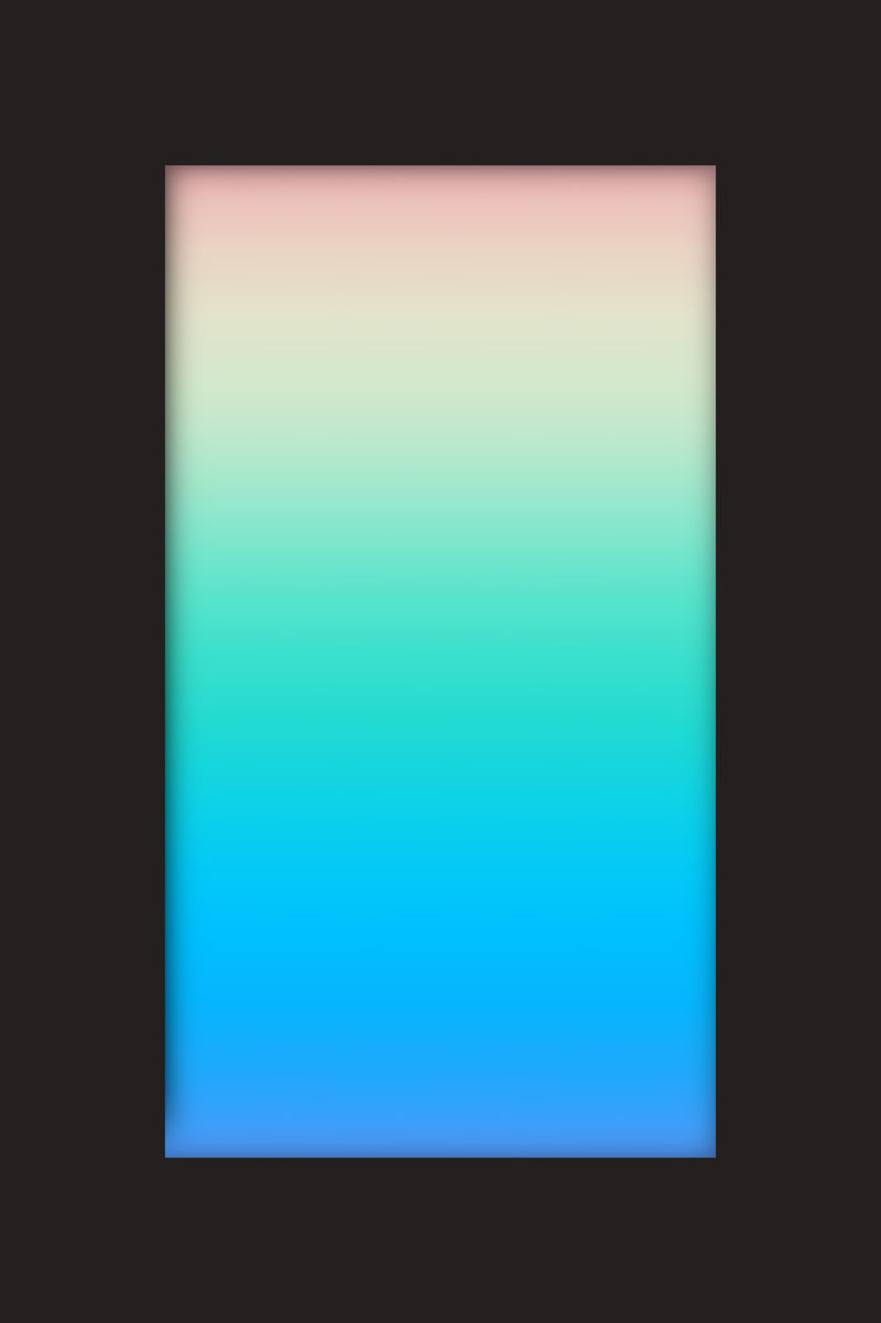 淡蓝色和绿色全息图案背景矢量