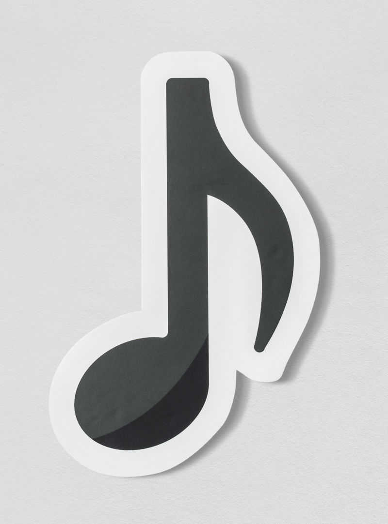 音符音频剪切图标