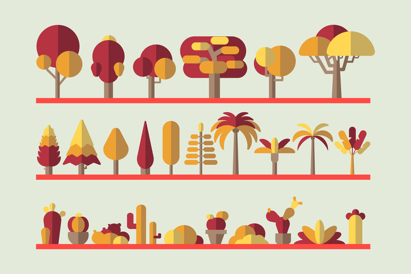 橙色植物采集载体