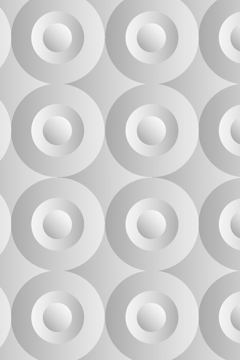 以简单样式圈出3D几何图案矢量灰色背景