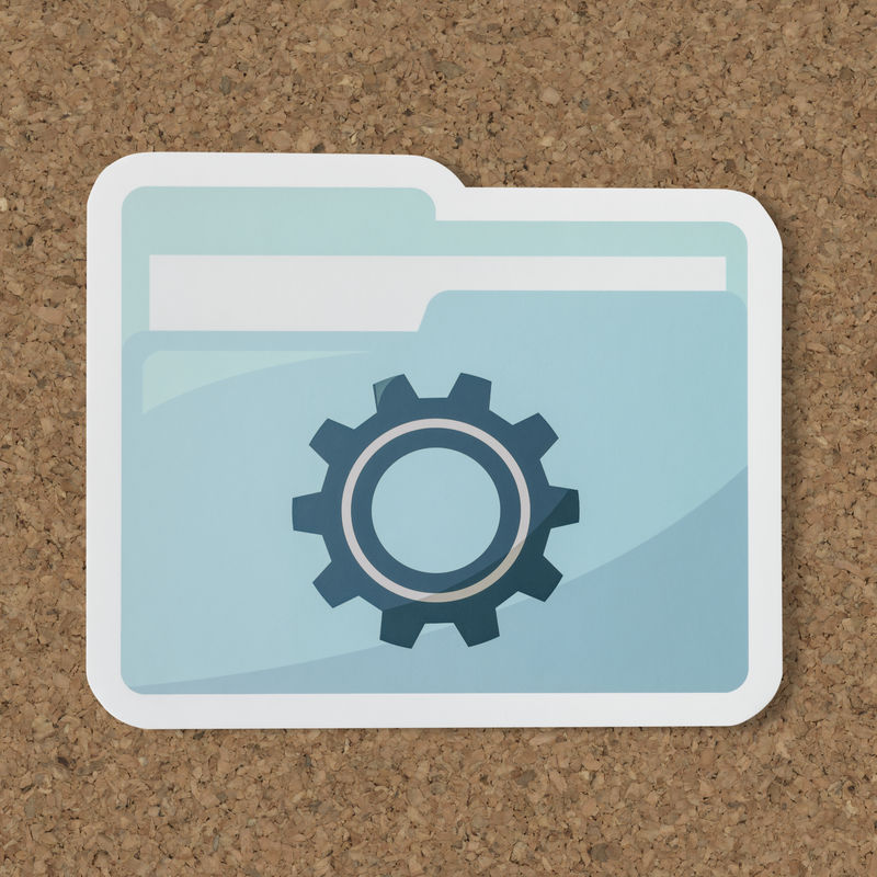 剪纸设置文件夹图标