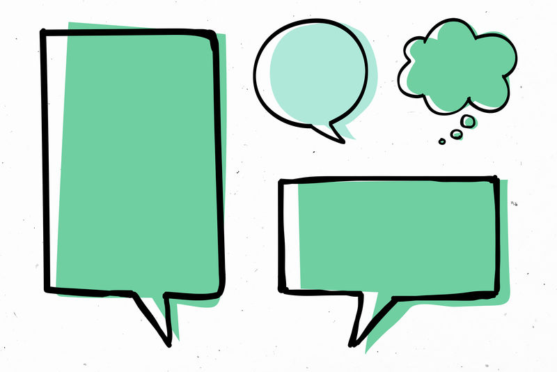 商务演讲绿色套装