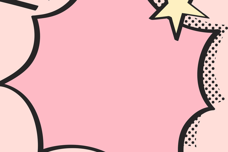 漫画爆炸背景向量卡通波普艺术风格