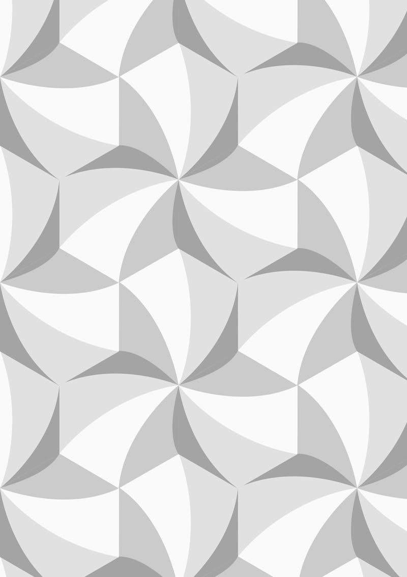 抽象风格的风筝3d几何图案矢量灰色背景
