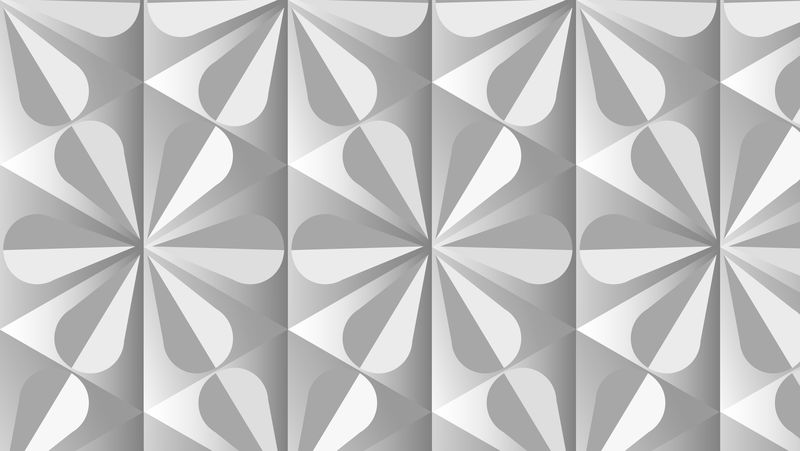 简单三维几何图案矢量灰色背景