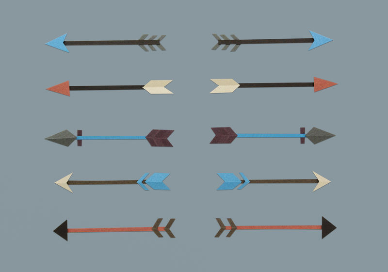 弓箭图标符号插图