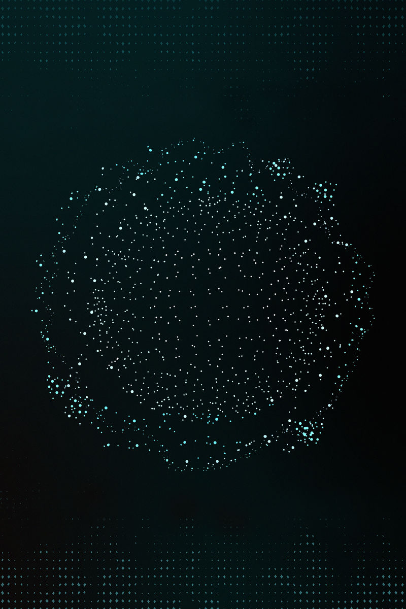 数字点圆psd技术背景