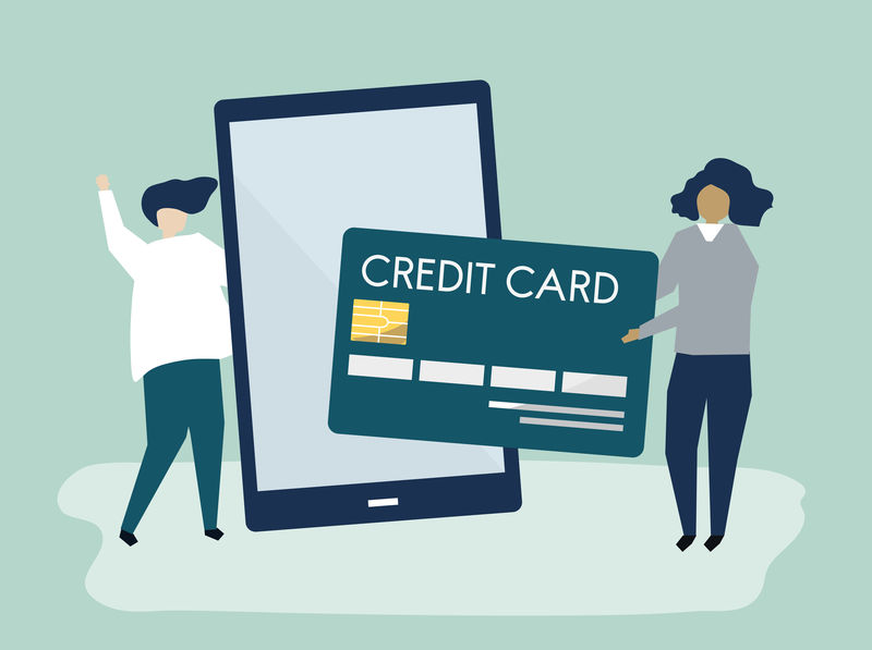 网上信用卡交易的人