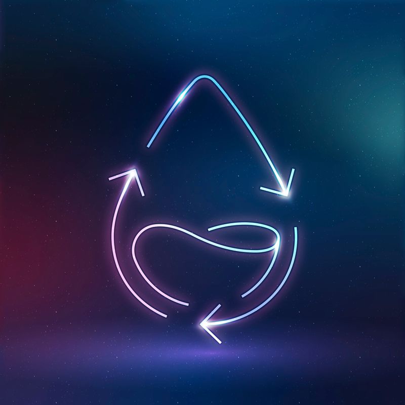 水滴图标矢量环境保护符号