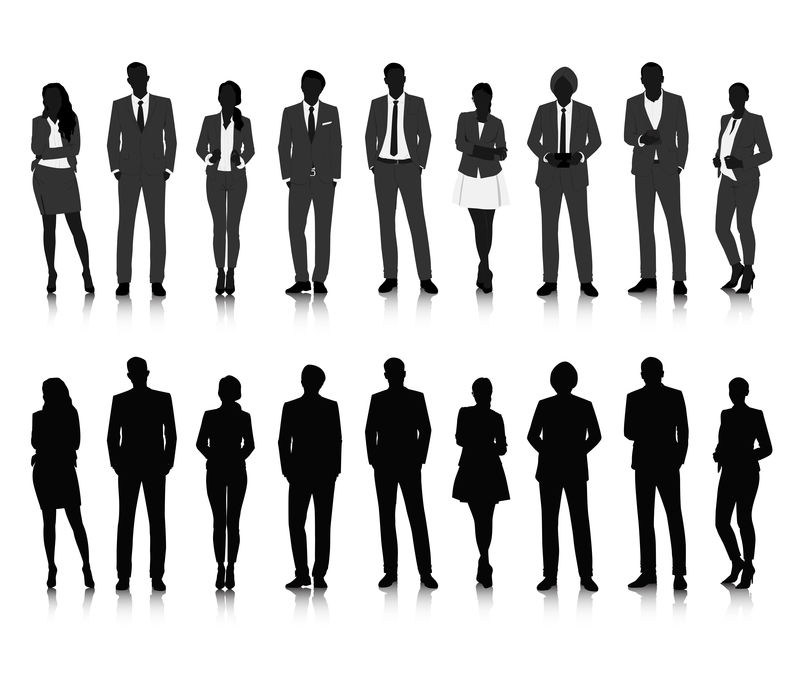 商务人士图解