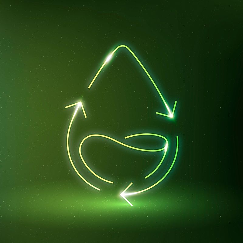 水滴图标矢量环境保护符号