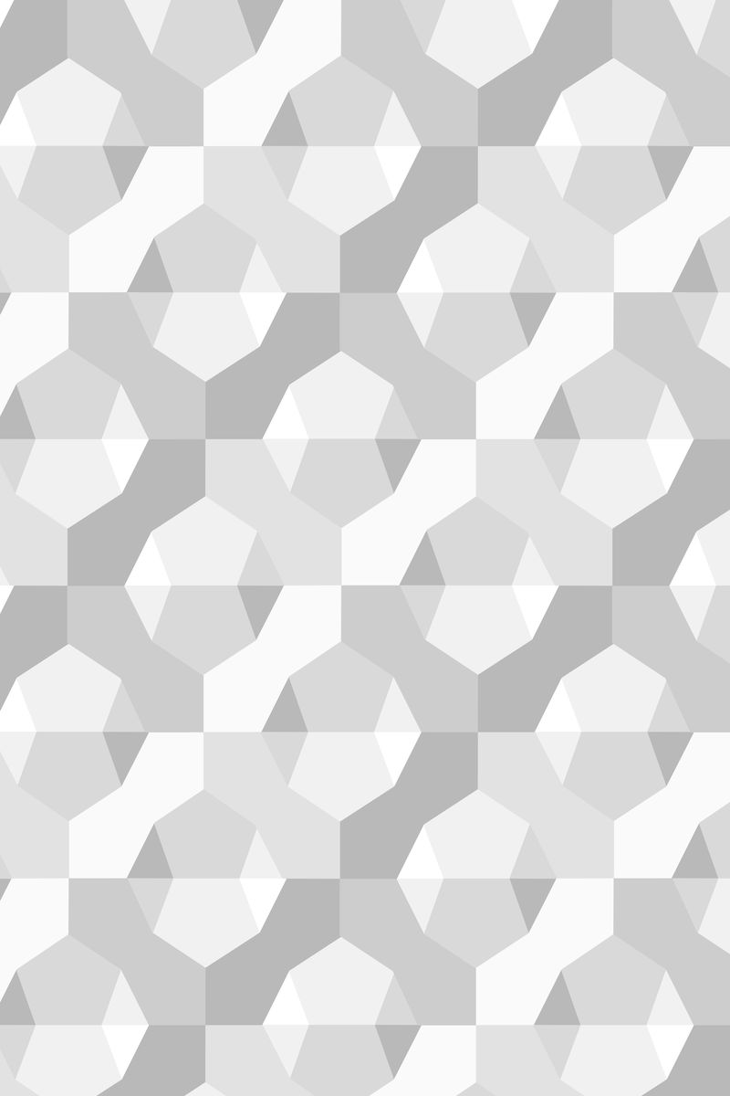 简单三维几何图案矢量灰色背景