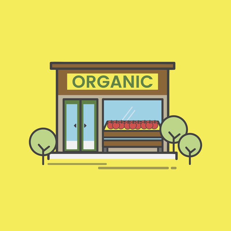 超级市场矢量图集