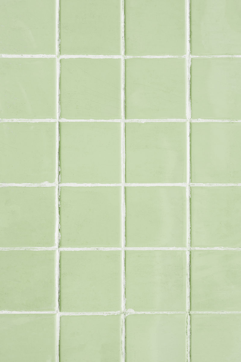 鼠尾草绿瓷砖图案背景