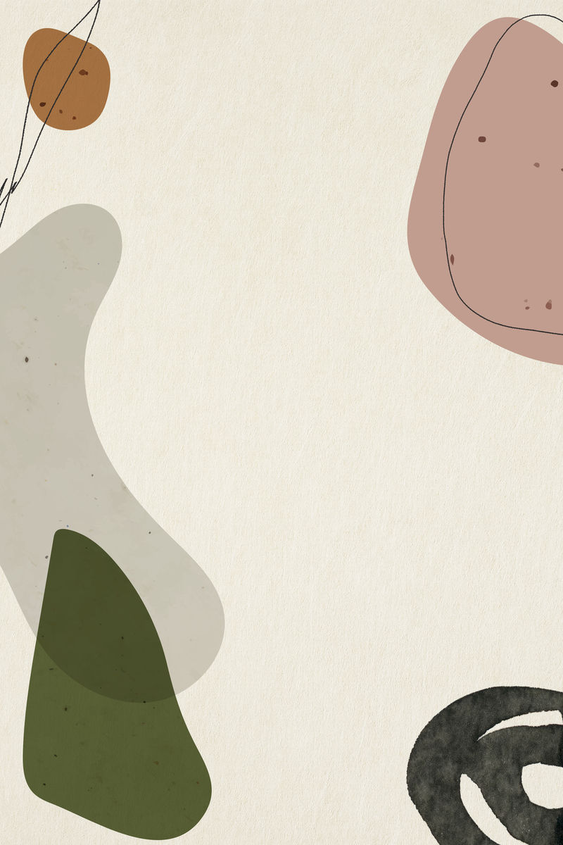 抽象土色调孟菲斯图案背景