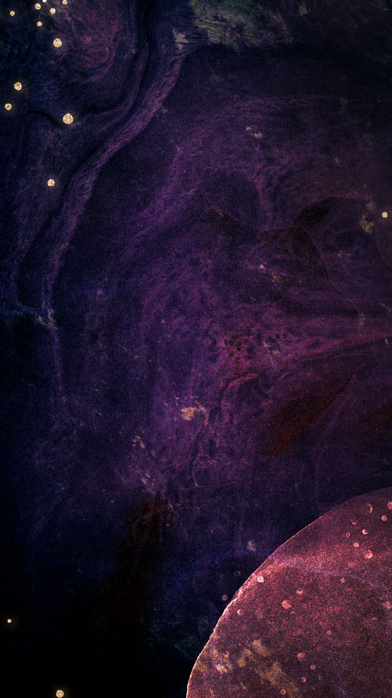 深色当代孟菲斯纹理手机壁纸插图