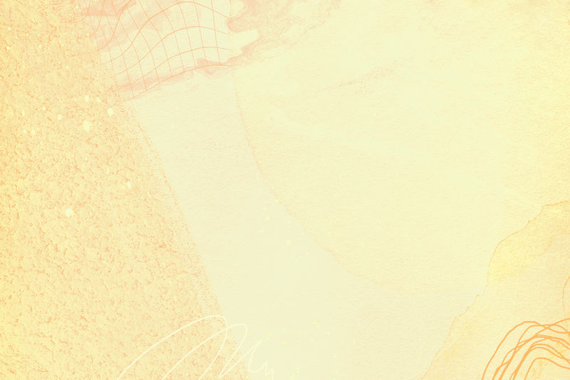 黄色水彩风格背景设计