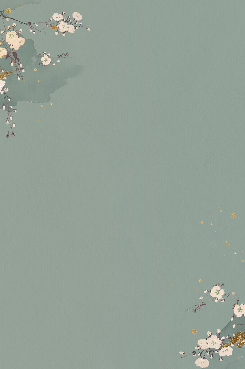 樱花枝背景图闪烁