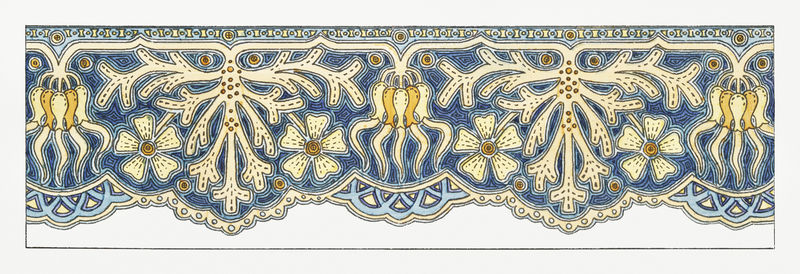 新艺术天竺葵花卉图案设计资源