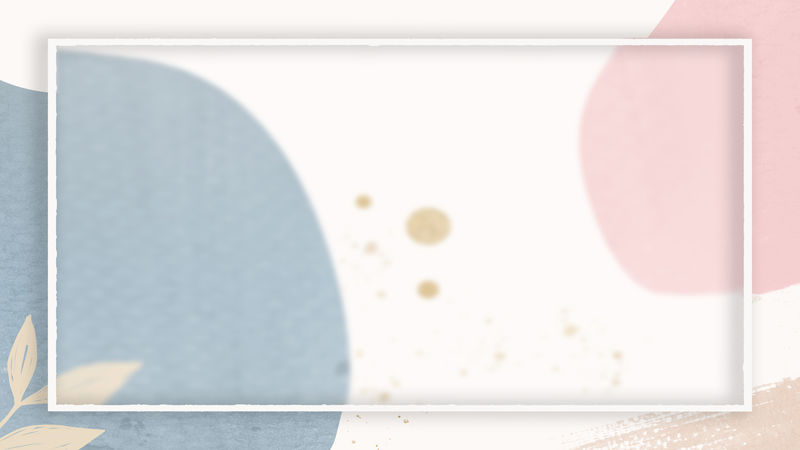 孟菲斯图案背景插图上的框架