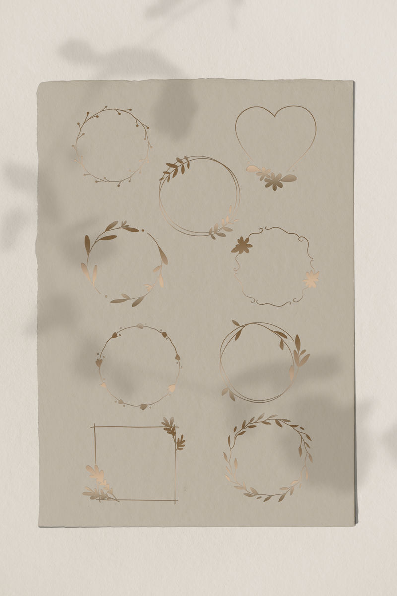 空白多叶框架设计集插图