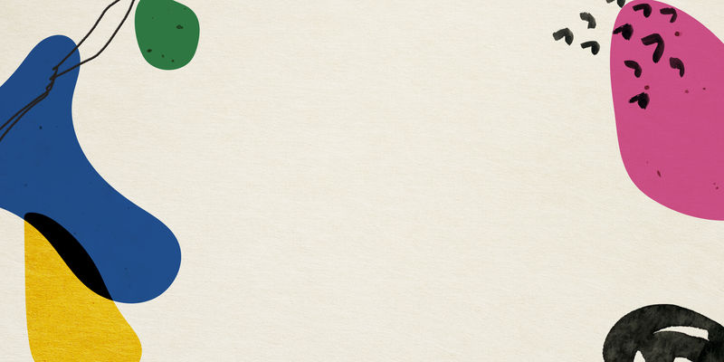 抽象大胆的孟菲斯推特广告背景