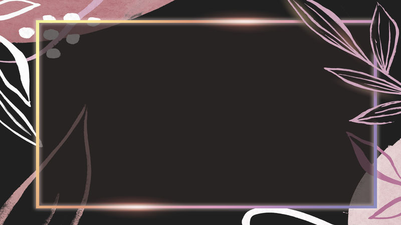 孟菲斯图案背景金框