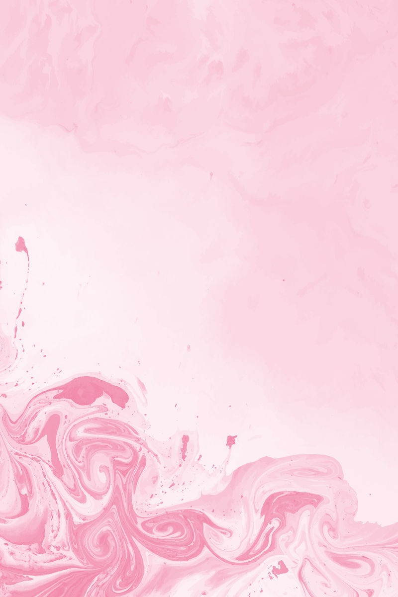 素色粉色背景上的粉色油画图案