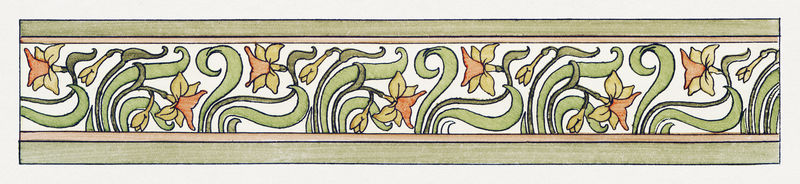 新艺术琼基尔花卉图案设计资源