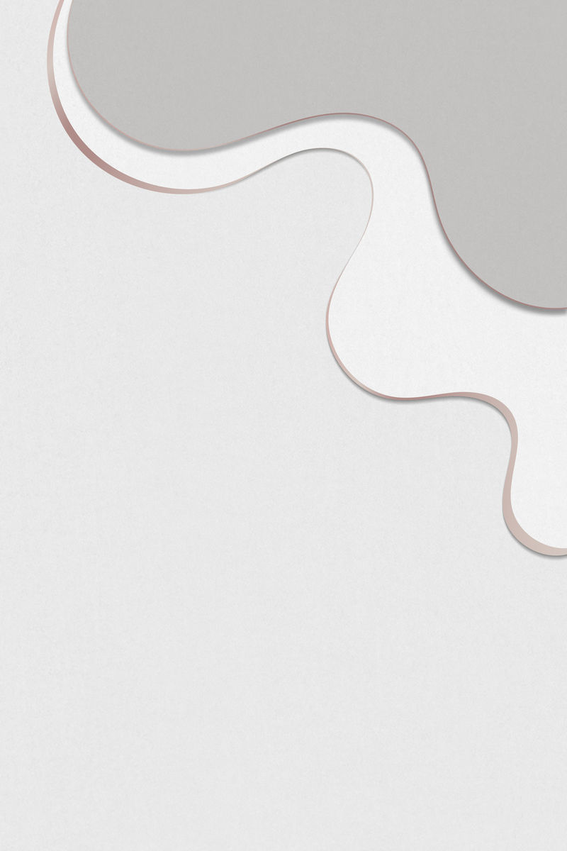 抽象浅灰色曲线背景向量