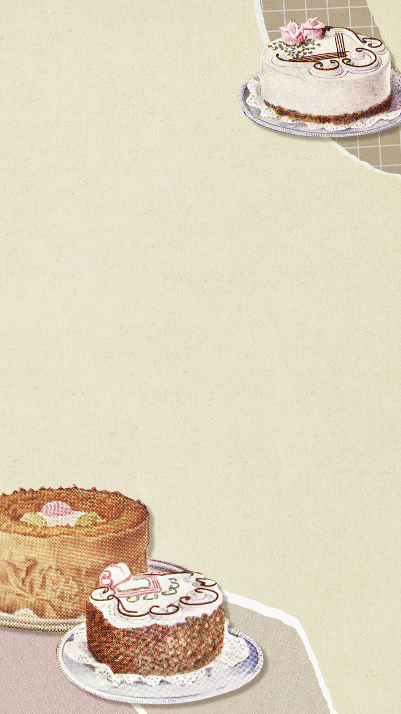 手绘蛋糕架设计资源