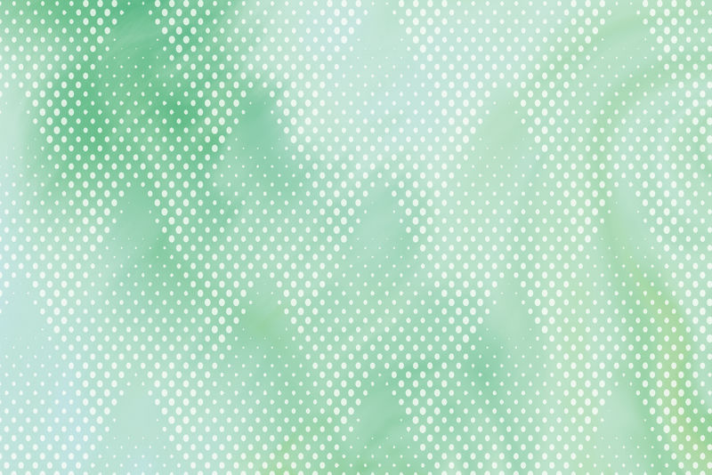 绿色半色调图案背景