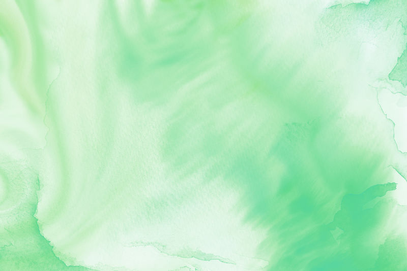 绿色水彩纹理背景