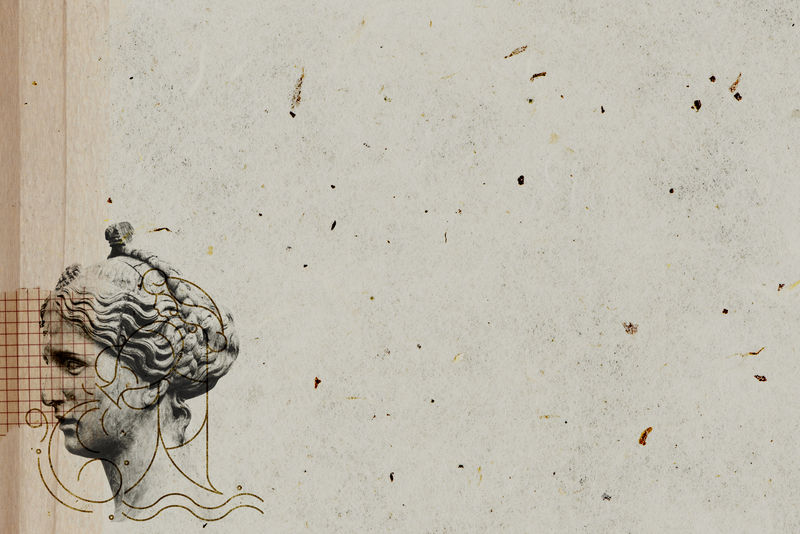 复古混合媒体艺术背景