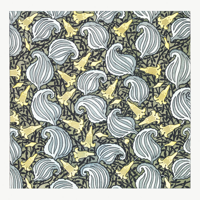 新艺术者所罗门';s海豹花图案设计资源