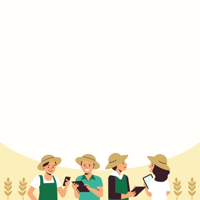 农业企业家精神智能农业社交媒体背景说明