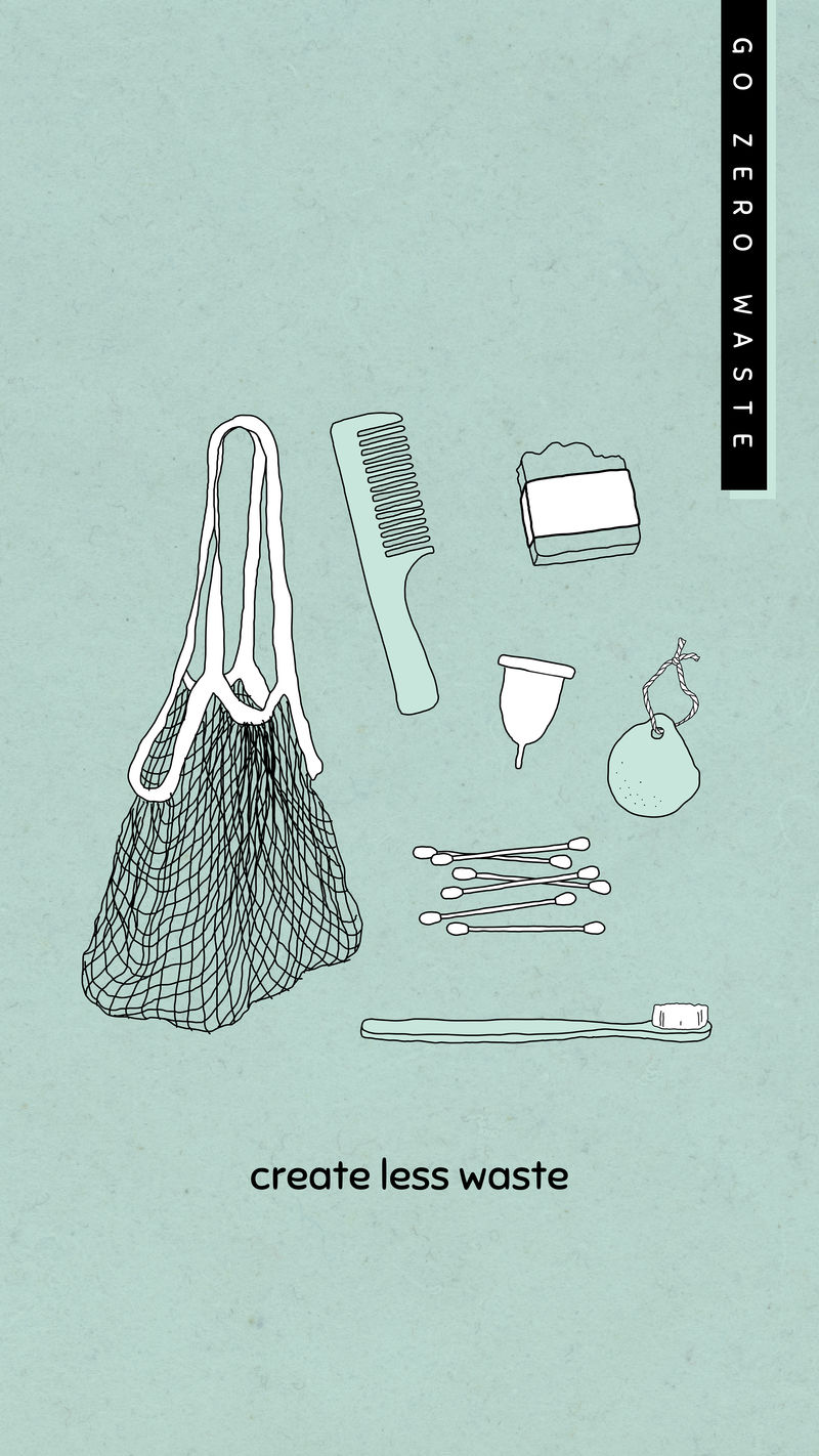 环保产品社交媒体帖子