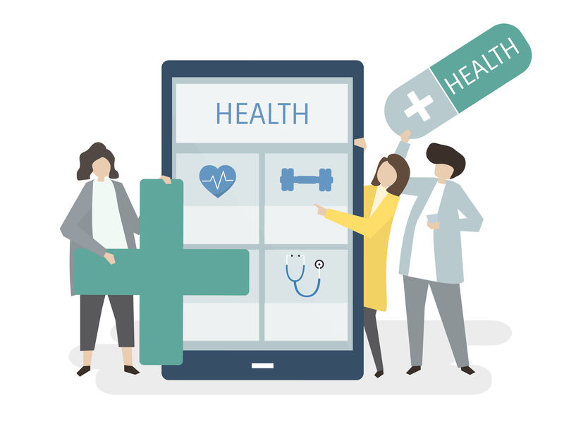 健康护理人员插图