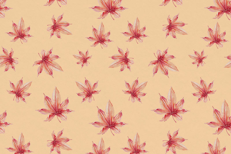 复古日本花卉图案背景由Megata Morikaga的艺术品混合而成