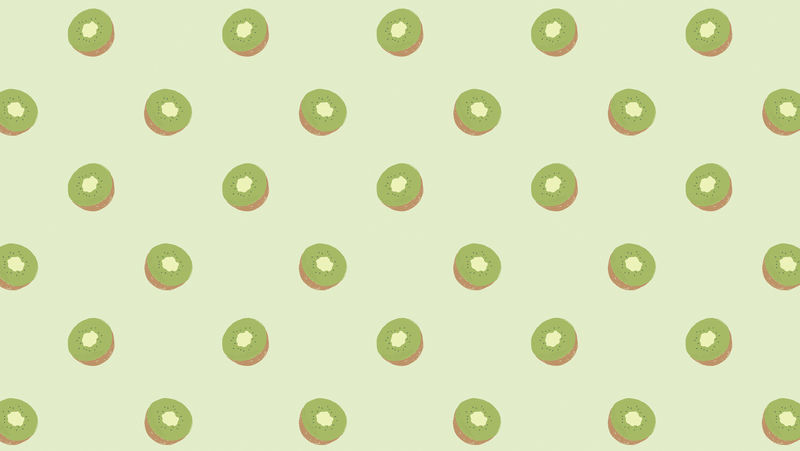 猕猴桃图案彩色背景